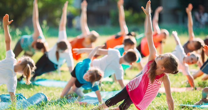 çocuk yogası