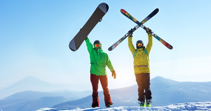 snowboard