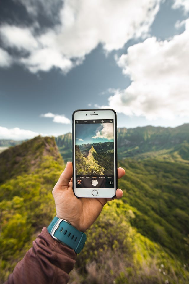 mobil fotoğrafçılık ile doğa fotoğrafı