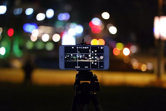 mobil fotoğrafçılık gece fotoğrafı